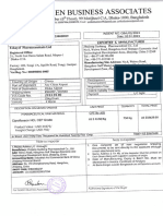 Indent Copy of 750kg Ciprofloxacin CEP Grade 1