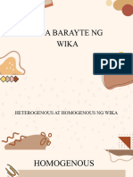 Group 3 Mga Barayte NG Wika 2