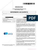 Prova Prefeitura Do Recife - Enfermeiro 30h Diarista 2019