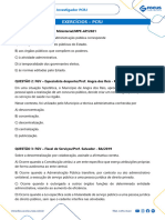 Curso de Exercicios PCRJ Investigador Franco Direito Administrativo