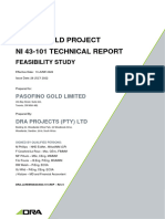 Dugbe Gold Project NI 43 101 Technical Report Feasibility Study 2022