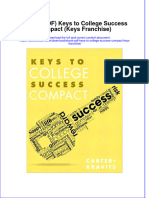 FULL Download Ebook PDF Keys To College Success Compact Keys Franchise PDF Ebook