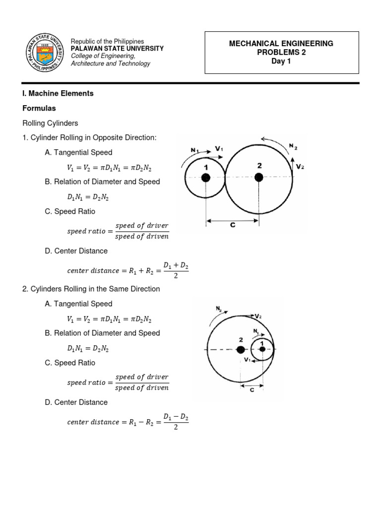 Cylinder Diameter Calculation in Mechanics | PDF | Industrial Processes ...