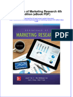 Essentials of Marketing Research 4th Edition Ebook PDF