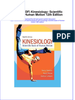 FULL Download Ebook PDF Kinesiology Scientific Basis of Human Motion 12th Edition PDF Ebook