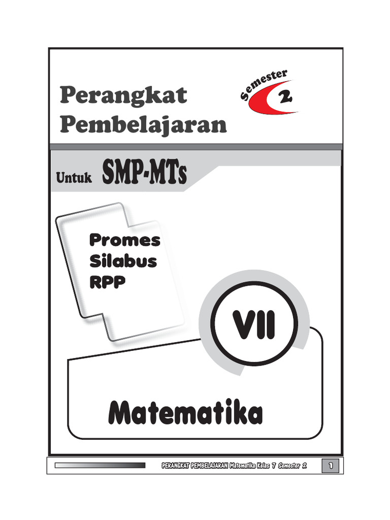 Perangkat Matematika 7b Pdf
