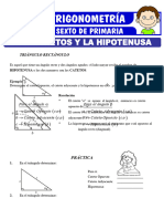 Los Catetos y La Hipotunesua para Sexto de Primaria