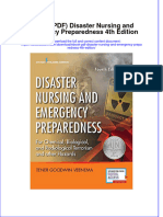 Ebook PDF Disaster Nursing and Emergency Preparedness 4th Edition PDF