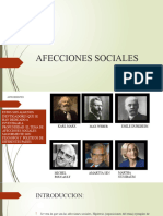 Afecciones Sociales