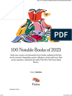 100 Notable Books of 2023 