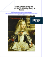 Ebook PDF Discovering The Humanities 3rd Edition by Henry M Sayre PDF
