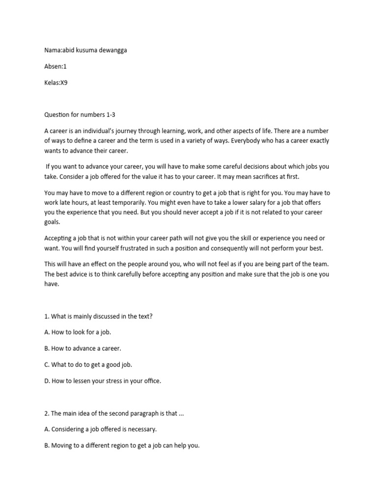 analytical exposition text contoh soal