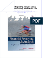 Financial Reporting Analysis Using Financial Accounting Information 13th PDF