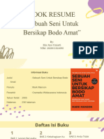 Bacaan Ringkasan Sebuah Seni Untuk Bersikap Bodo Amat D271123