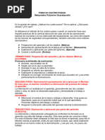 Método de los 4 Pasos en Capacitación | PDF | Aprendizaje | Cognición