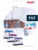 Pfaff Select Line 2.0 Sewing Machine Instruction Manual