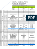 Agenda Kutbatul Iftitah 1438 H