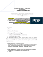Lineamientos Informe Proyecto Final Iii Pac 2023