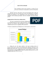 Moalboal Executive Summary 2018