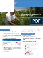 Guia para Aplicar A Vacantes en El Sitio Web de FAO 2