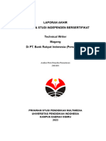 Laporan Akhir - Magang Bersertifikat - Azahra Putri Denytha Permatasari - 9005695 - BRISPOT Sales Tool Development - MSIB Angkatan 5