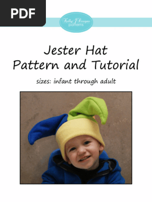 Jester Hat Pattern Sewing