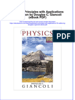 Physics Principles With Applications 7th Edition by Douglas C Giancoli Ebook PDF