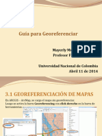 01 Guía para para Georeferenciar en ArcGis UFPS 2014