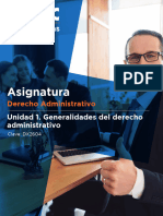 Generalidades Del Derecho Administrativo