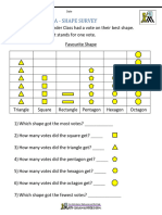 Picture Graphs 1A - Shape Survey: Name Date