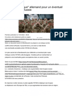 3Fr - Übungs-Szenario - Der Bundeswehr Für Einen Möglichen NATO-Russla