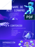 Exposición de Software de ACV - SIMAPRO