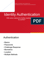 Identity Authentication: With Extra Material For Further Reading, Indicated by Symbol