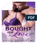 Fiona Davenport - Bought For Love