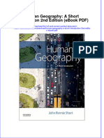Human Geography A Short Introduction 2nd Edition Ebook PDF
