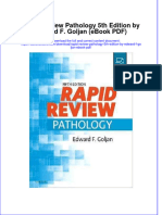 Rapid Review Pathology 5th Edition by Edward F Goljan Ebook PDF