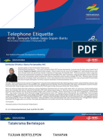 Telephone Etiquette, Agus Surya Triantati