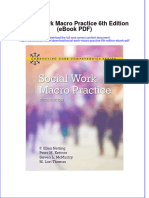 Social Work Macro Practice 6th Edition Ebook PDF