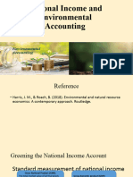 National Income and Environmental Accounting