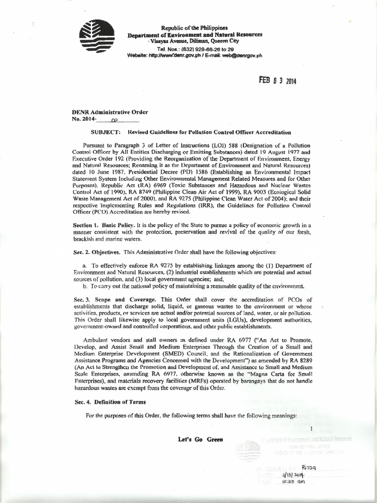 DAO-no.-2014-02 - Revised Guidelines For PCO Accreditation | PDF