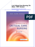 Introduction To Critical Care Nursing 7th Edition PDF Version PDF