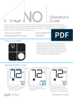 Kono Operations Manual