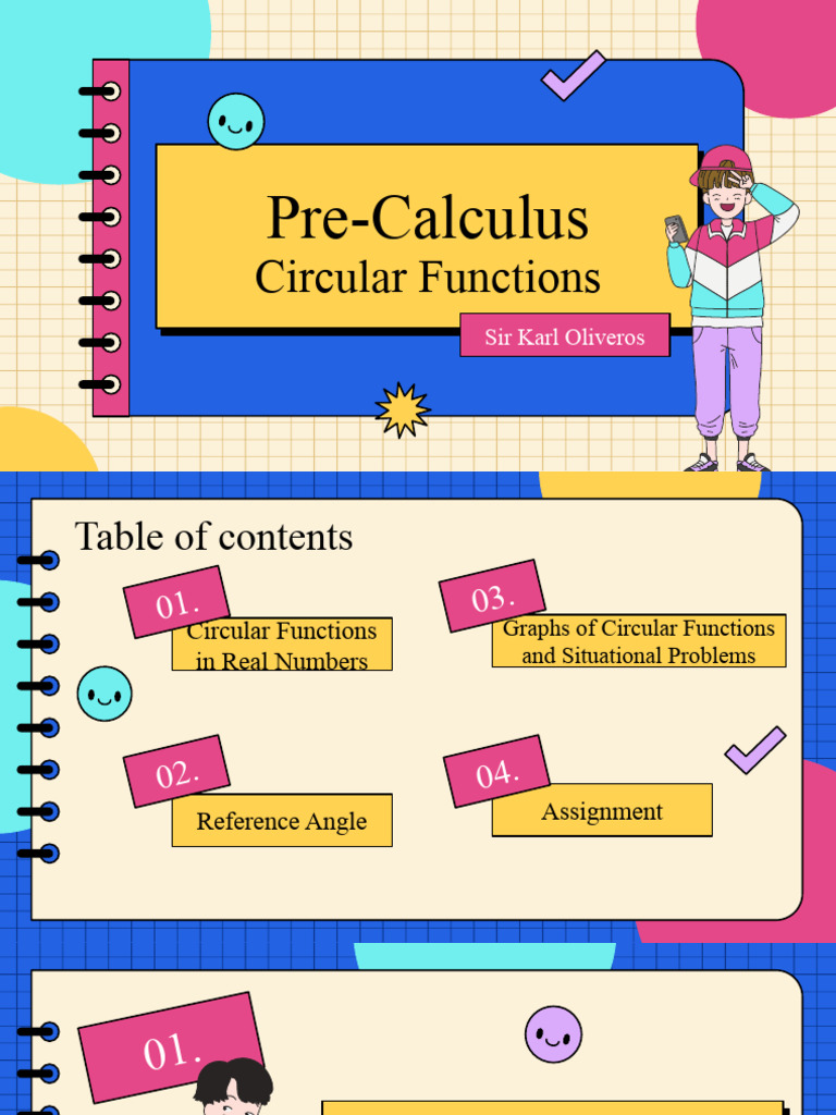 Circular Functions and Reference Angles | PDF | Teaching Methods ...