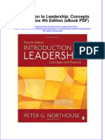 Introduction To Leadership Concepts and Practice 4th Edition Ebook PDF