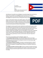 PP Cuba Topic A