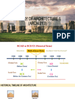 2023 Aug. 23 - Pre Historic Architecture - Lesson