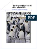 Statistics Principles and Methods 7th Edition Ebook PDF