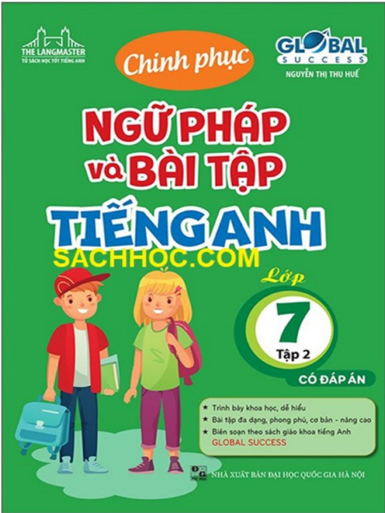 Chinh Phuc Ngu Phap Va Bai Tap Tieng Anh 7 GLOBAL SUCCESS - Tap 2 | PDF