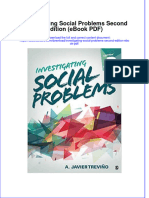Investigating Social Problems Second Edition Ebook PDF