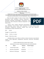Format Ba PPS Pengangkatan KPPS